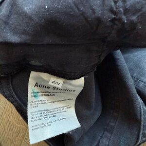 Acne studios skinny jeans